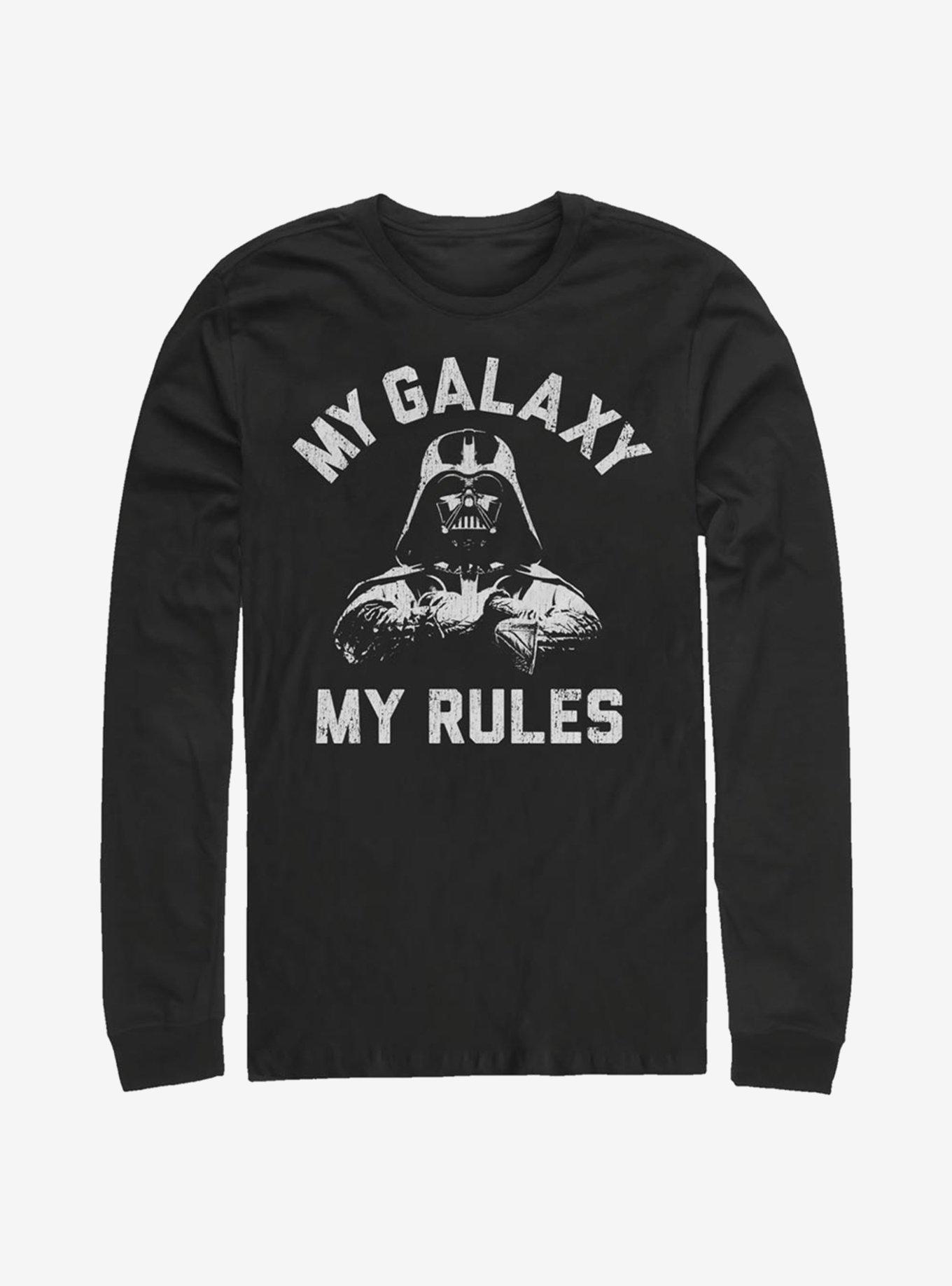 Star Wars My Rules Long-Sleeve T-Shirt, BLACK, hi-res