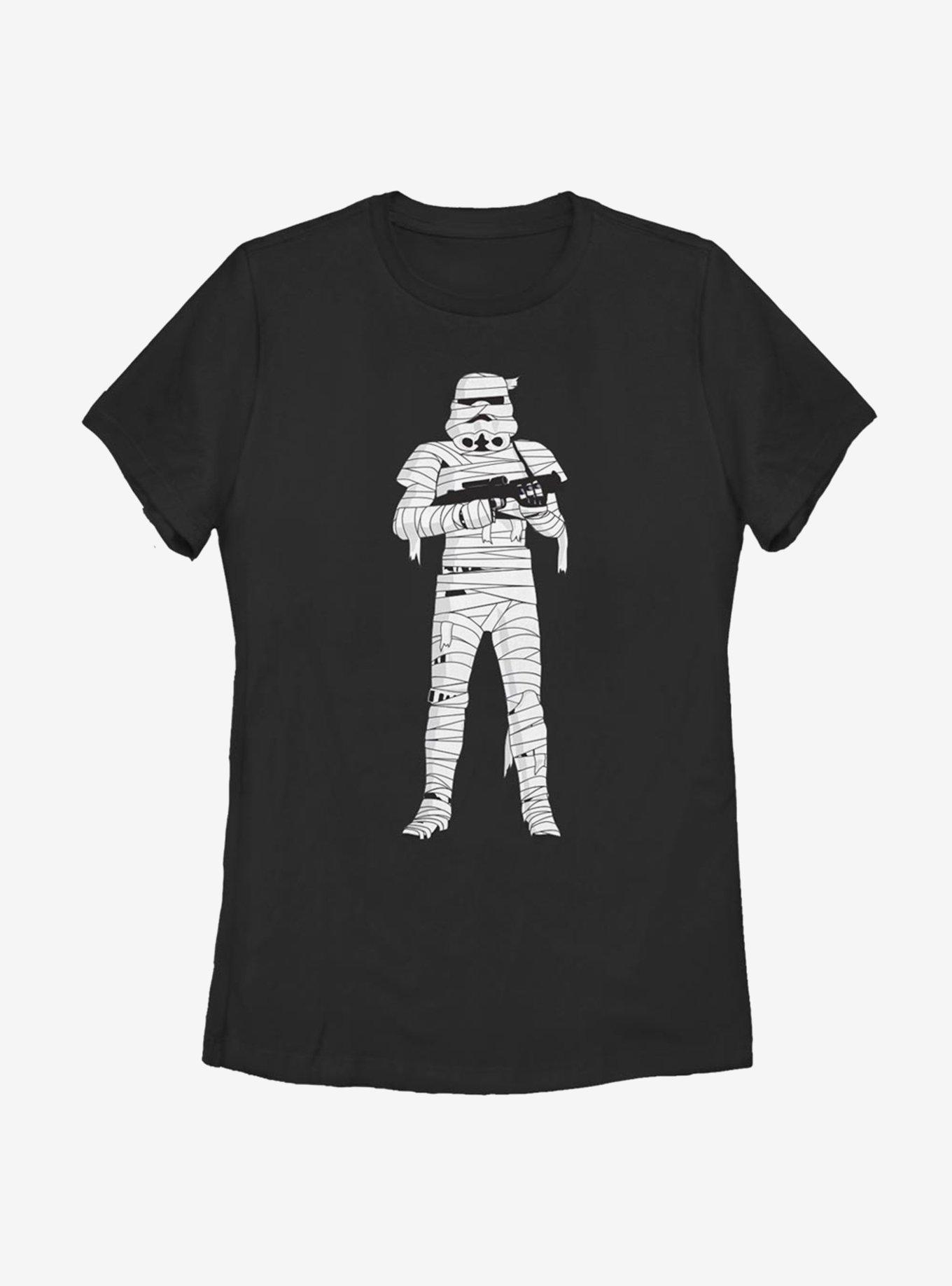 Star Wars Mummy Trooper Womens T-Shirt, BLACK, hi-res