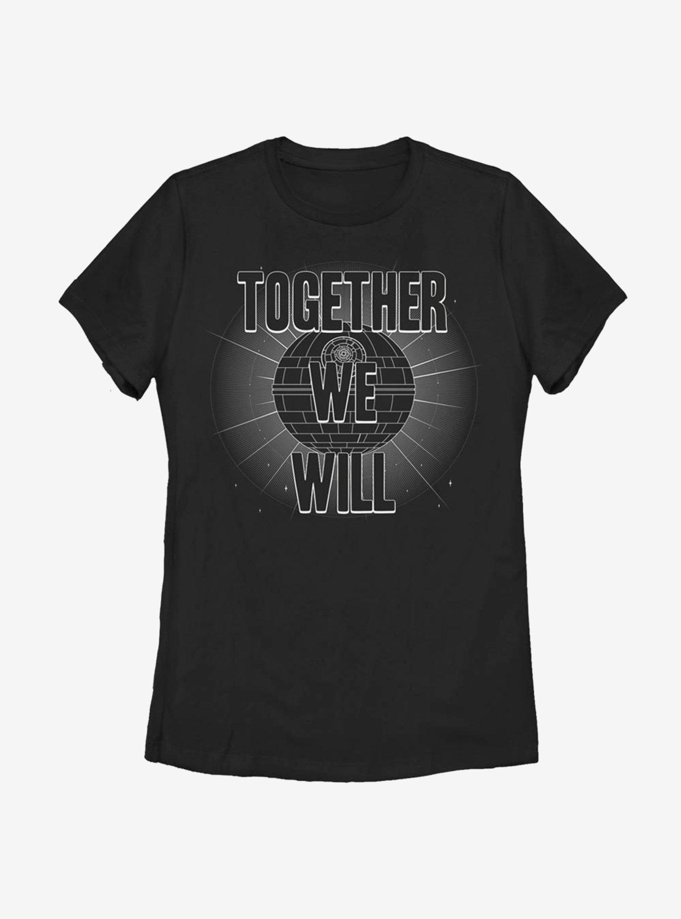 Star Wars Together We Will Womens T-Shirt, BLACK, hi-res