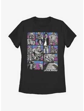 Star Wars Comic Layout Womens T-Shirt, , hi-res