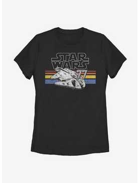 Star Wars Falcon Stripes Womens T-Shirt, , hi-res
