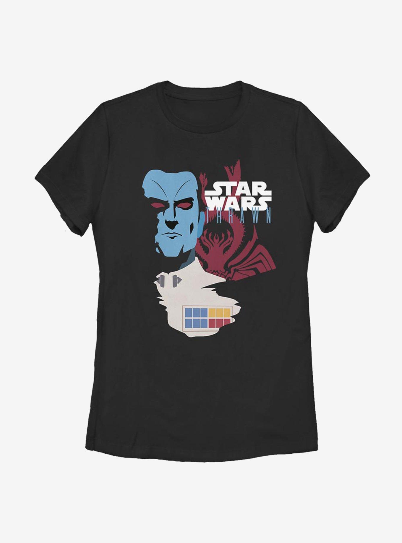 Star Wars General Thrawn Womens T-Shirt, BLACK, hi-res
