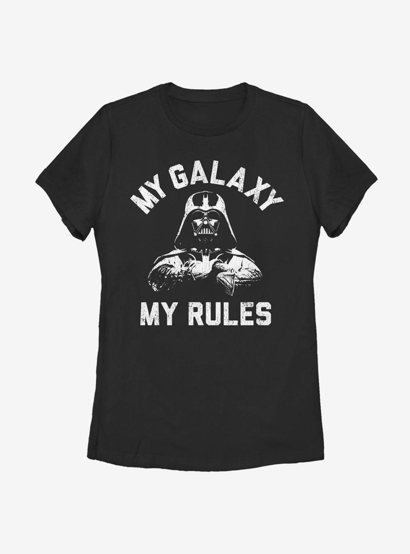 Star Wars My Rules Womens T-Shirt, BLACK, hi-res
