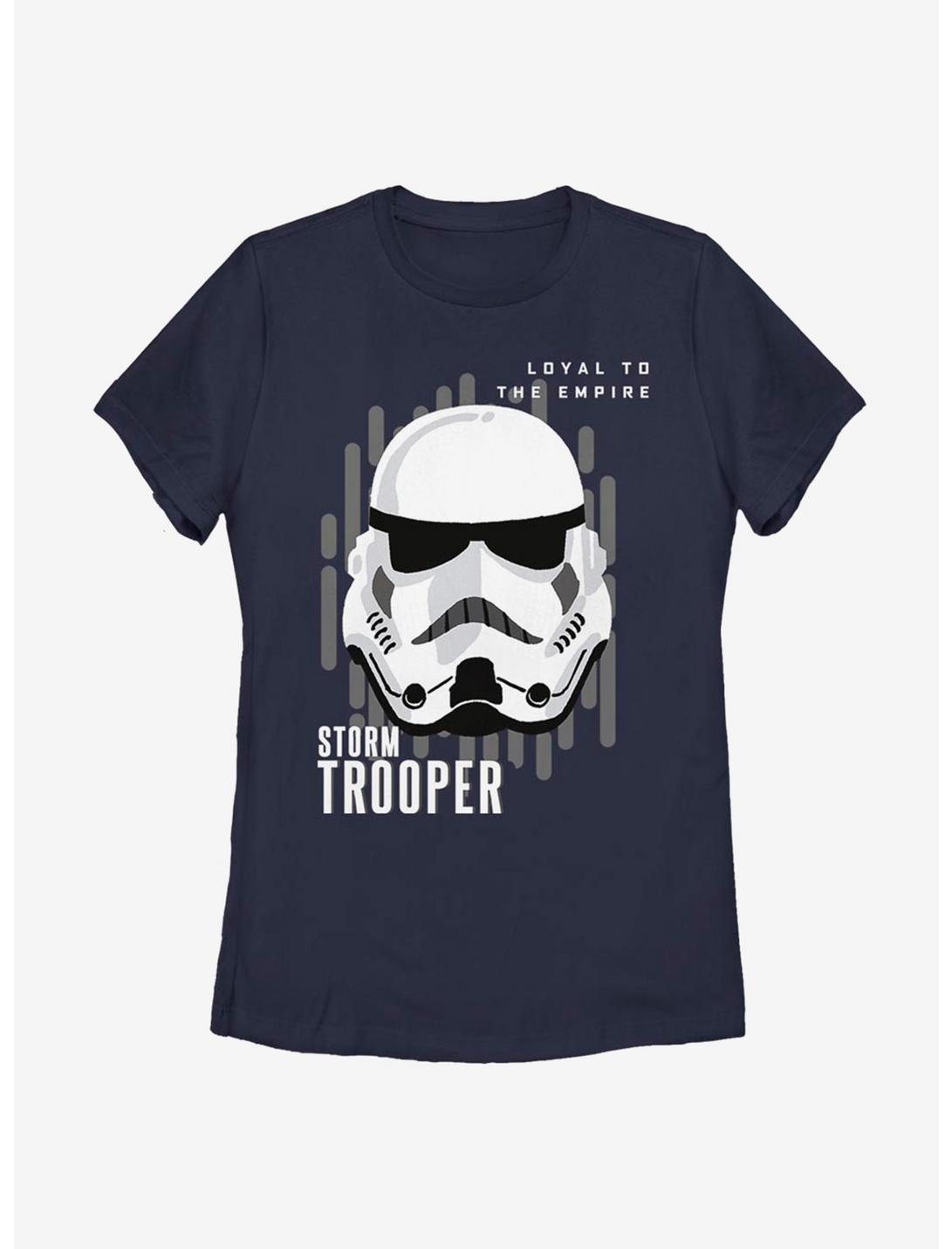 Star Wars Trooper Helm Womens T-Shirt, NAVY, hi-res