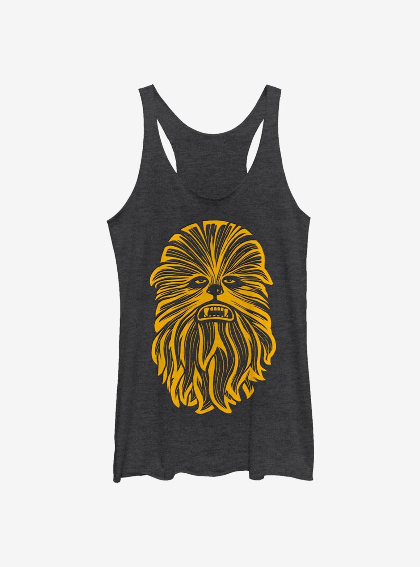 Star Wars Chewie Time Womens Tank Top, BLK HTR, hi-res