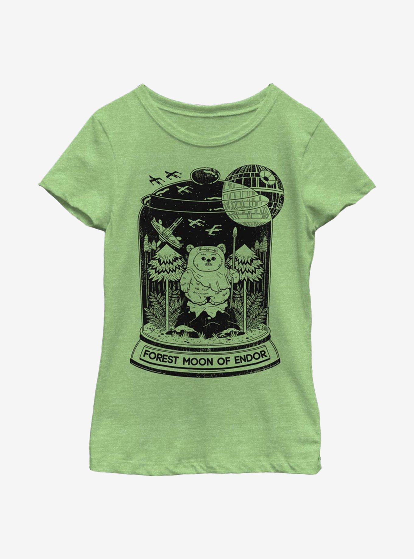 Star Wars Terrarium Youth Girls T-Shirt, GRN APPLE, hi-res