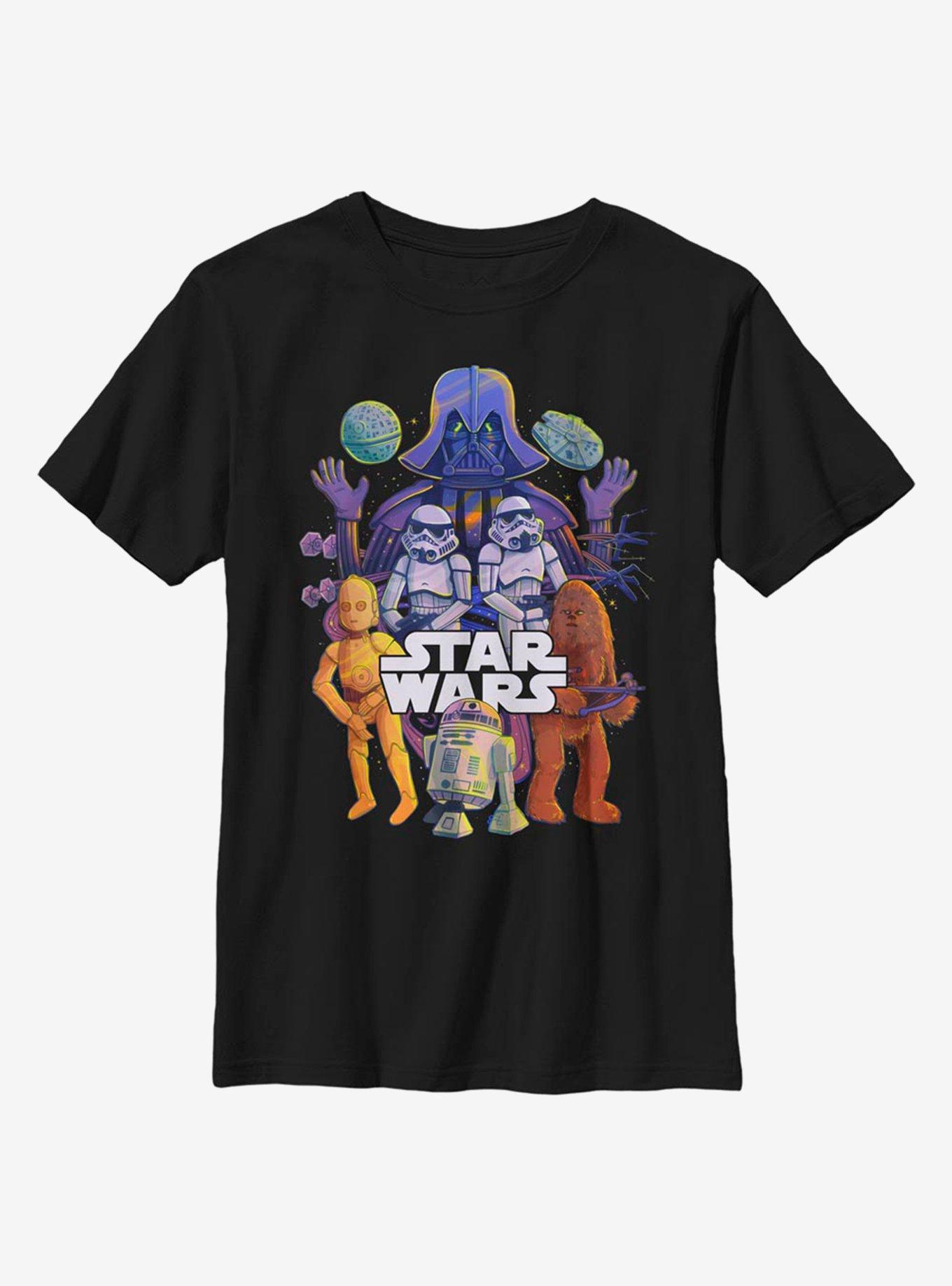 Star Wars Time Youth T-Shirt, BLACK, hi-res