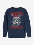 Star Wars Christmas Trooper Sweatshirt, NAVY, hi-res