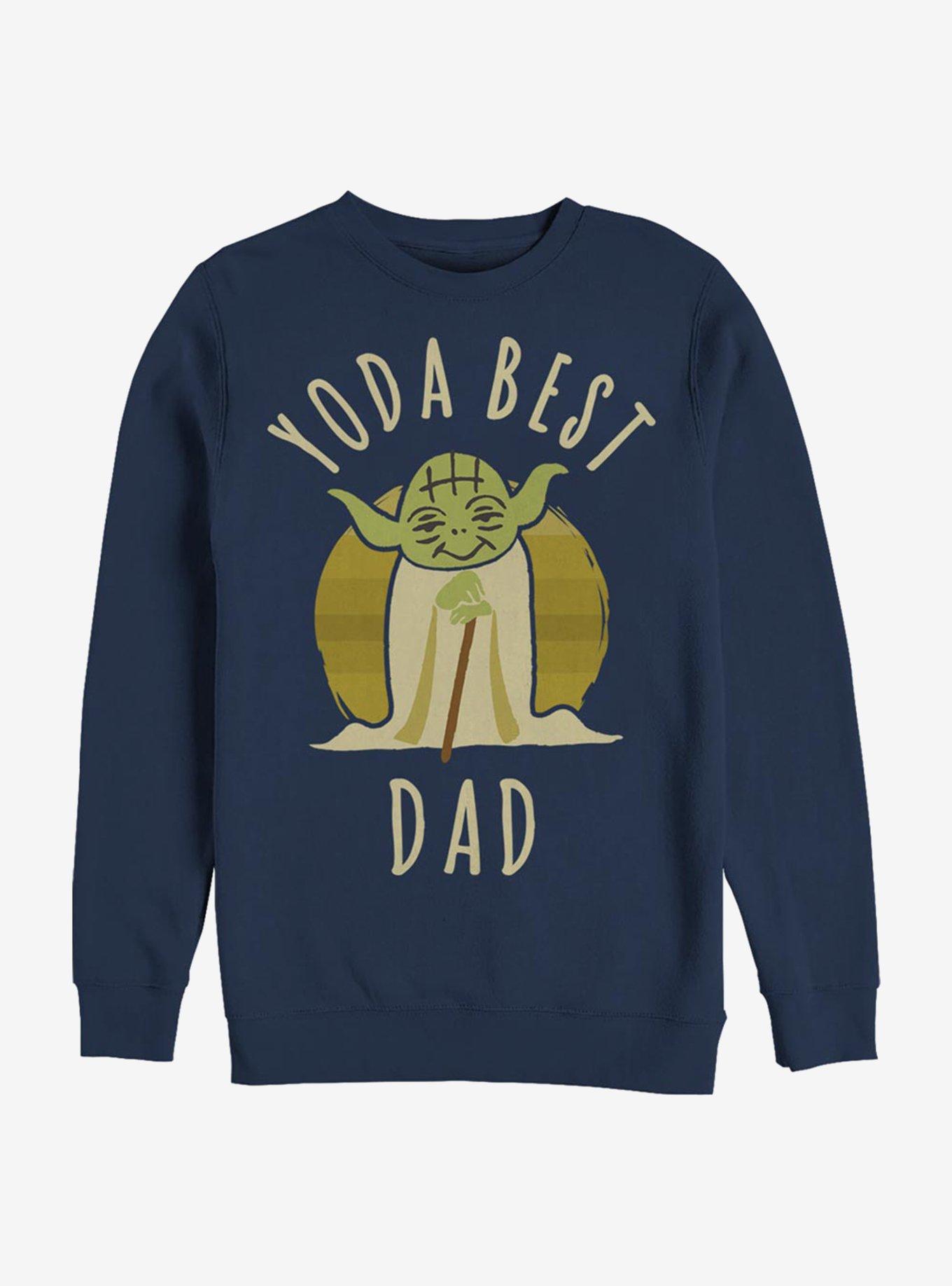 Star Wars Best Dad Yoda Says Sweatshirt, , hi-res