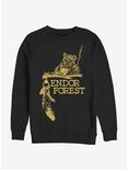 Star Wars Endor Forest Sweatshirt, BLACK, hi-res