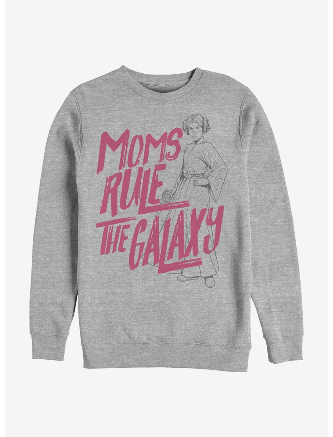 Star Wars Moms Rule Sweatshirt, ATH HTR, hi-res