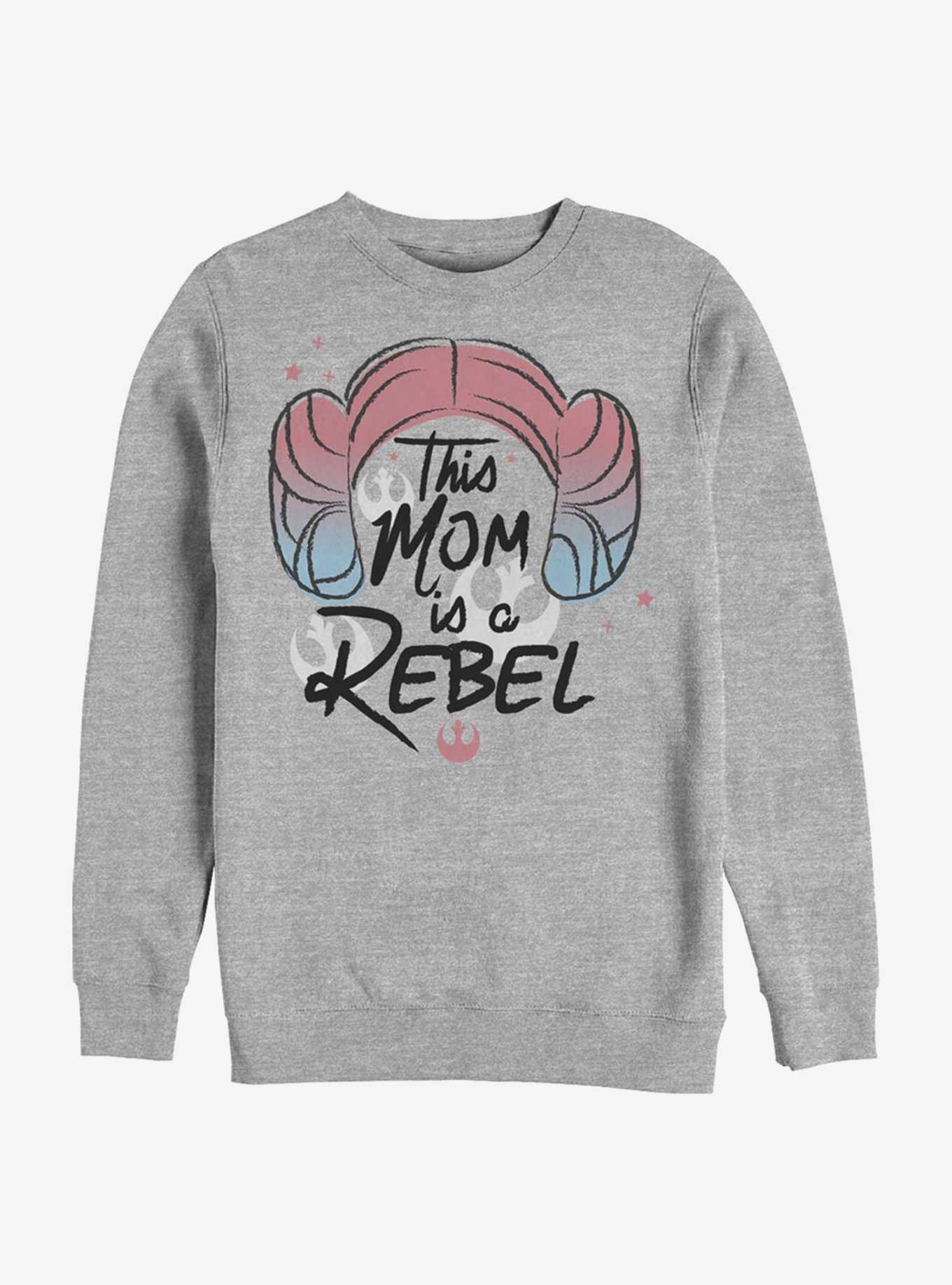 Star Wars Rebel Leia Mom Sweatshirt, , hi-res