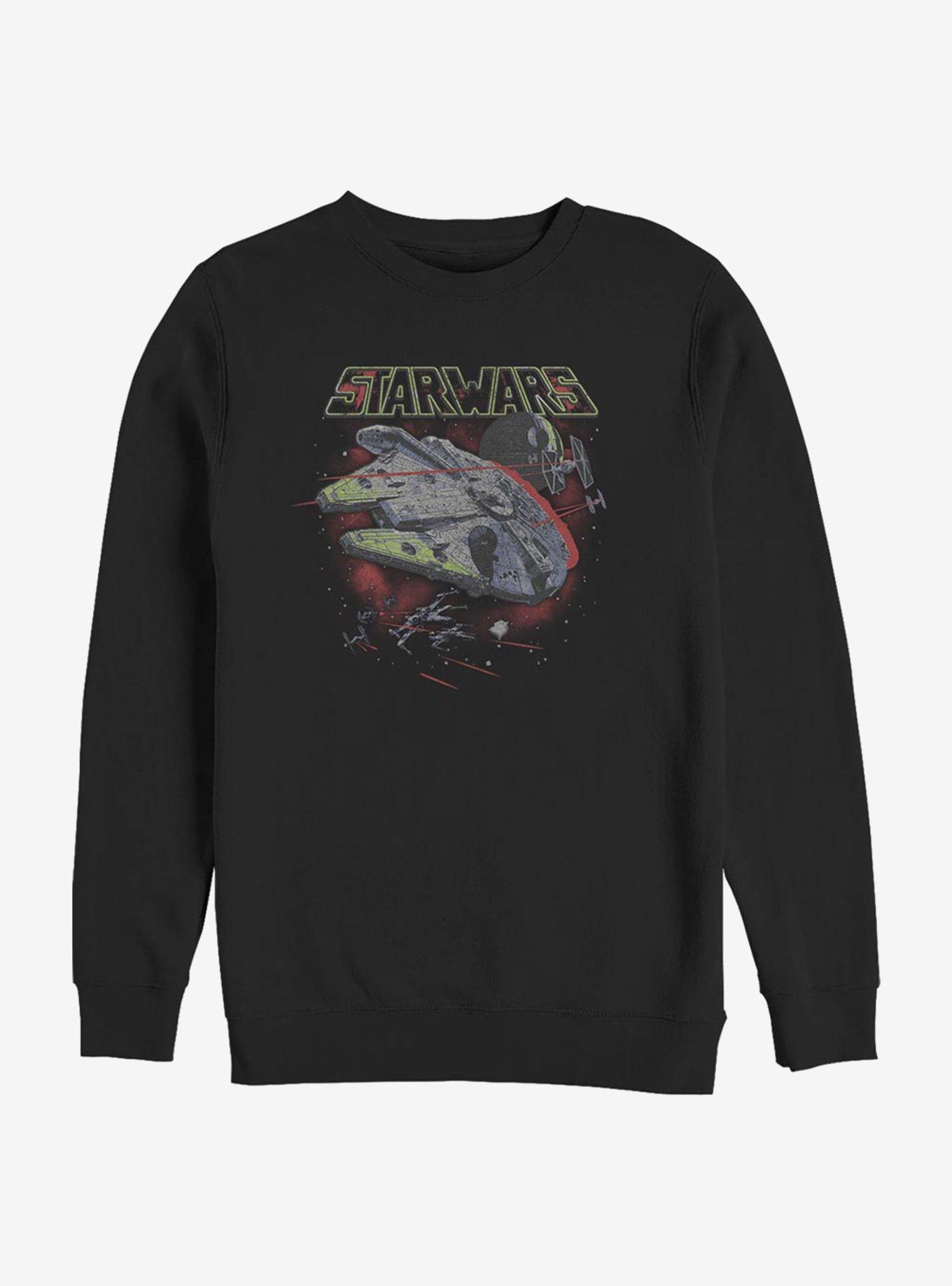 Star Wars Star Fight Sweatshirt, BLACK, hi-res