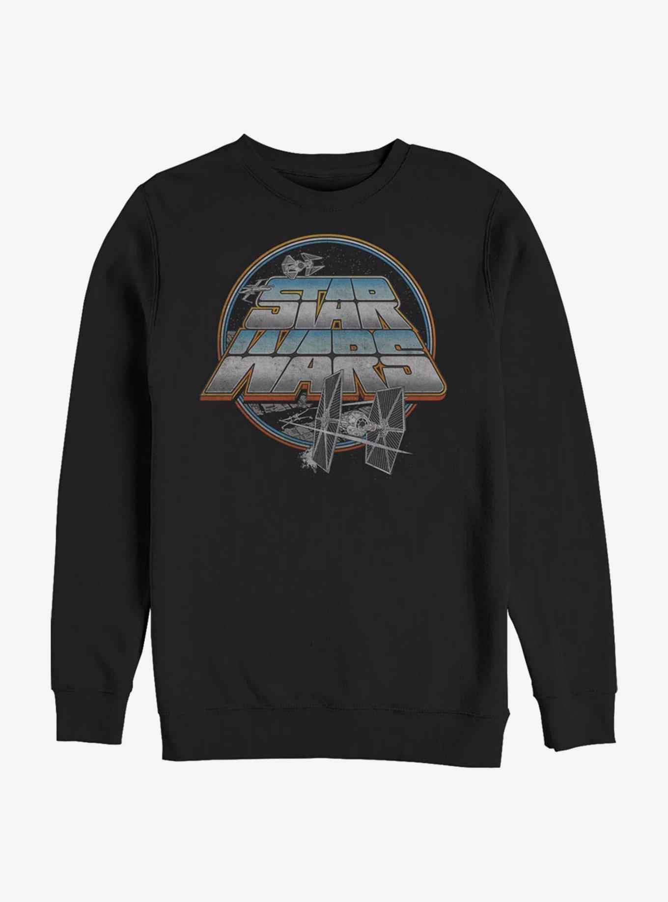 Star Wars Retro Crest Sweatshirt, BLACK, hi-res