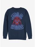 Star Wars Vader Neon Sign Sweatshirt, NAVY, hi-res
