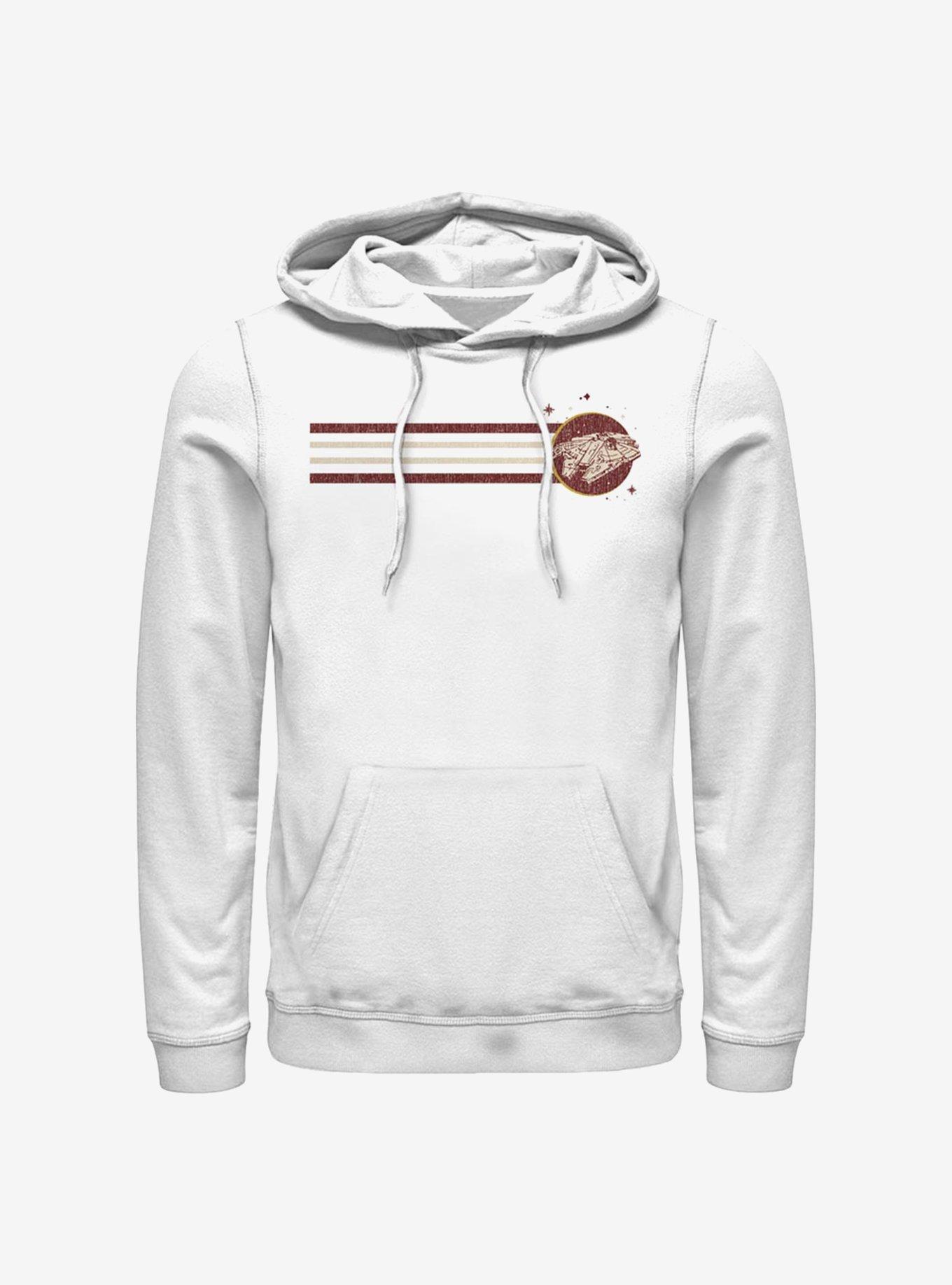 Star Wars Flight Of Falcon Hoodie, WHITE, hi-res