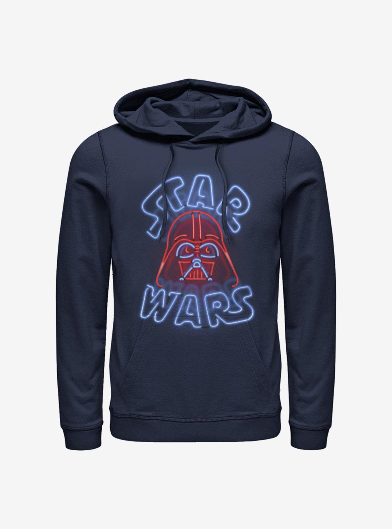 Star Wars Vader Neon Sign Hoodie, NAVY, hi-res