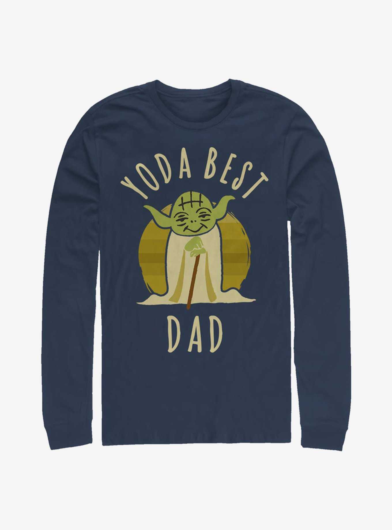 Star Wars Best Dad Yoda Says Long-Sleeve T-Shirt, , hi-res