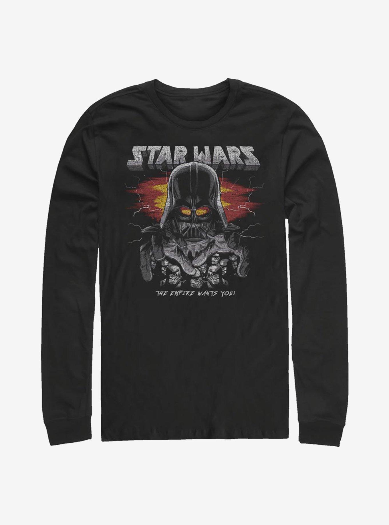 Star Wars Old School Metal Long-Sleeve T-Shirt, , hi-res