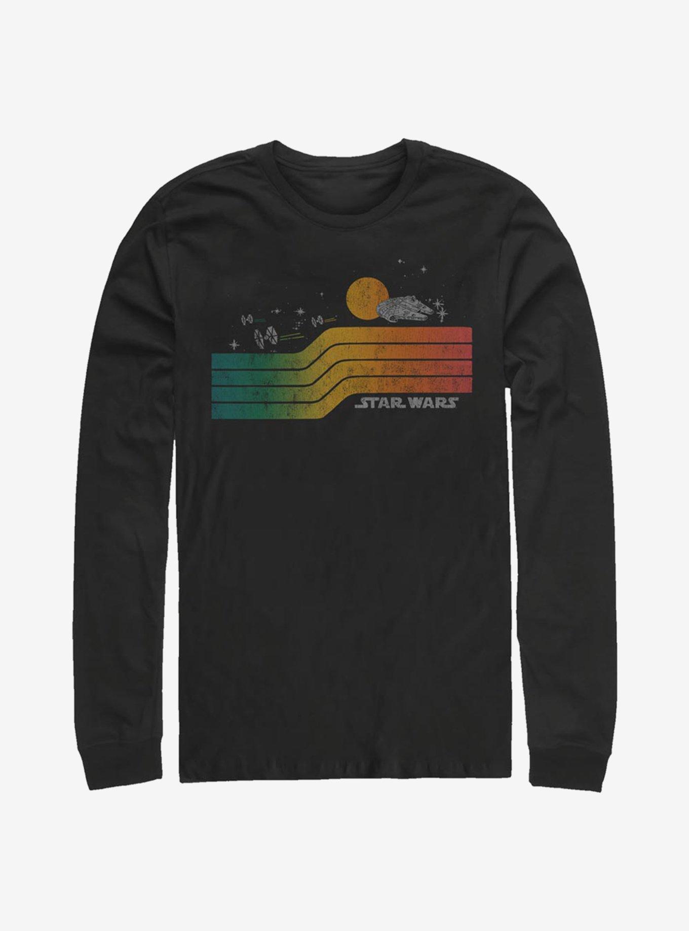 Star Wars Falcon Flyby Long-Sleeve T-Shirt, , hi-res