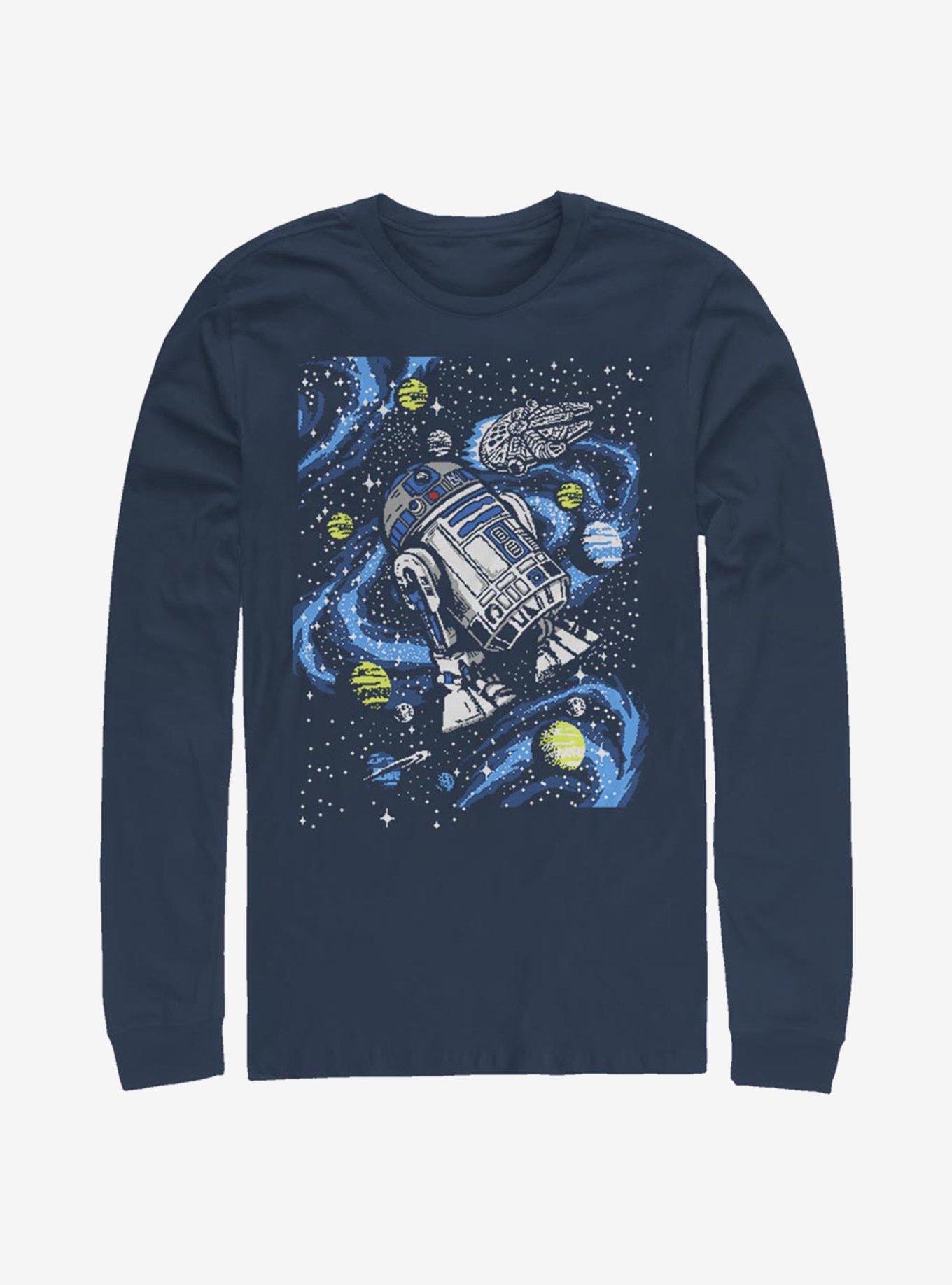 Star Wars R2-D2 Floating Long-Sleeve T-Shirt, , hi-res