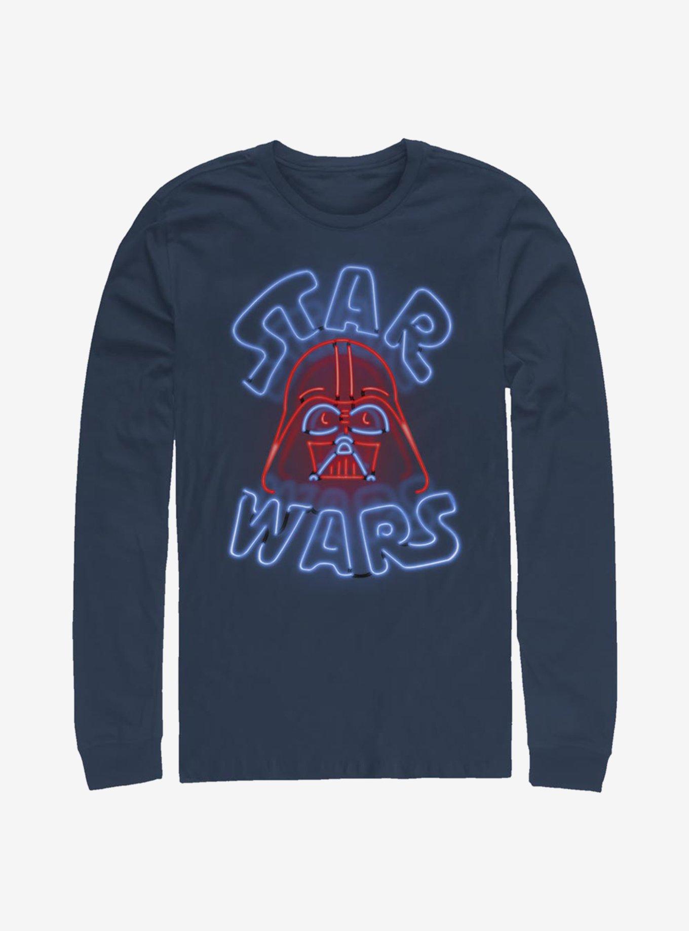 Star Wars Vader Neon Sign Long-Sleeve T-Shirt, , hi-res