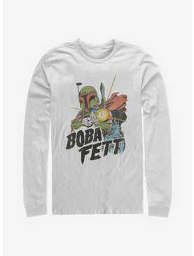 Star Wars Retro Boba Long-Sleeve T-Shirt, , hi-res