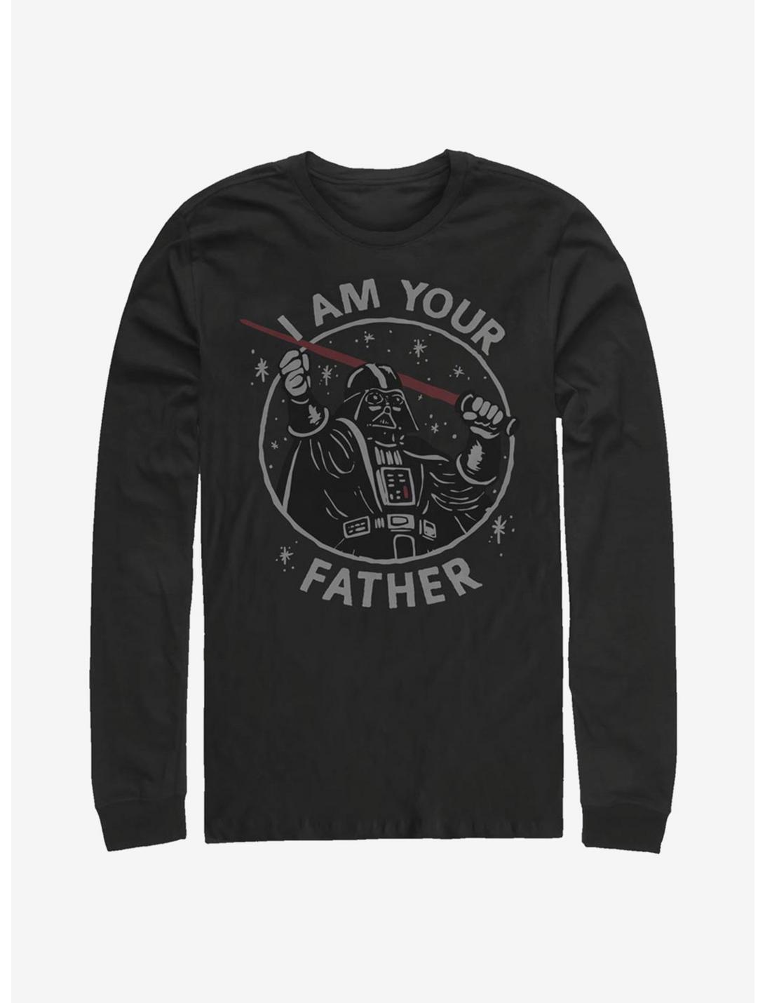 Star Wars Vader Dad Long-Sleeve T-Shirt, BLACK, hi-res