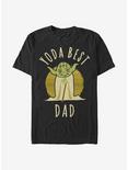 Star Wars Best Dad Yoda Says T-Shirt, BLACK, hi-res