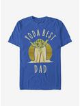 Star Wars Best Dad Yoda Says T-Shirt, ROYAL, hi-res