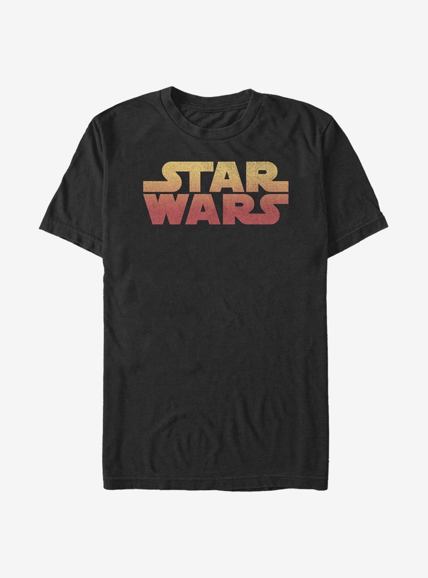 Star Wars Sunset Wars T-Shirt, BLACK, hi-res