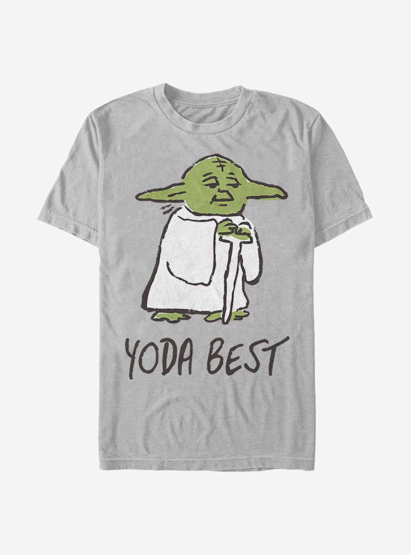 Star Wars Yoda Best Doodle T-Shirt, , hi-res