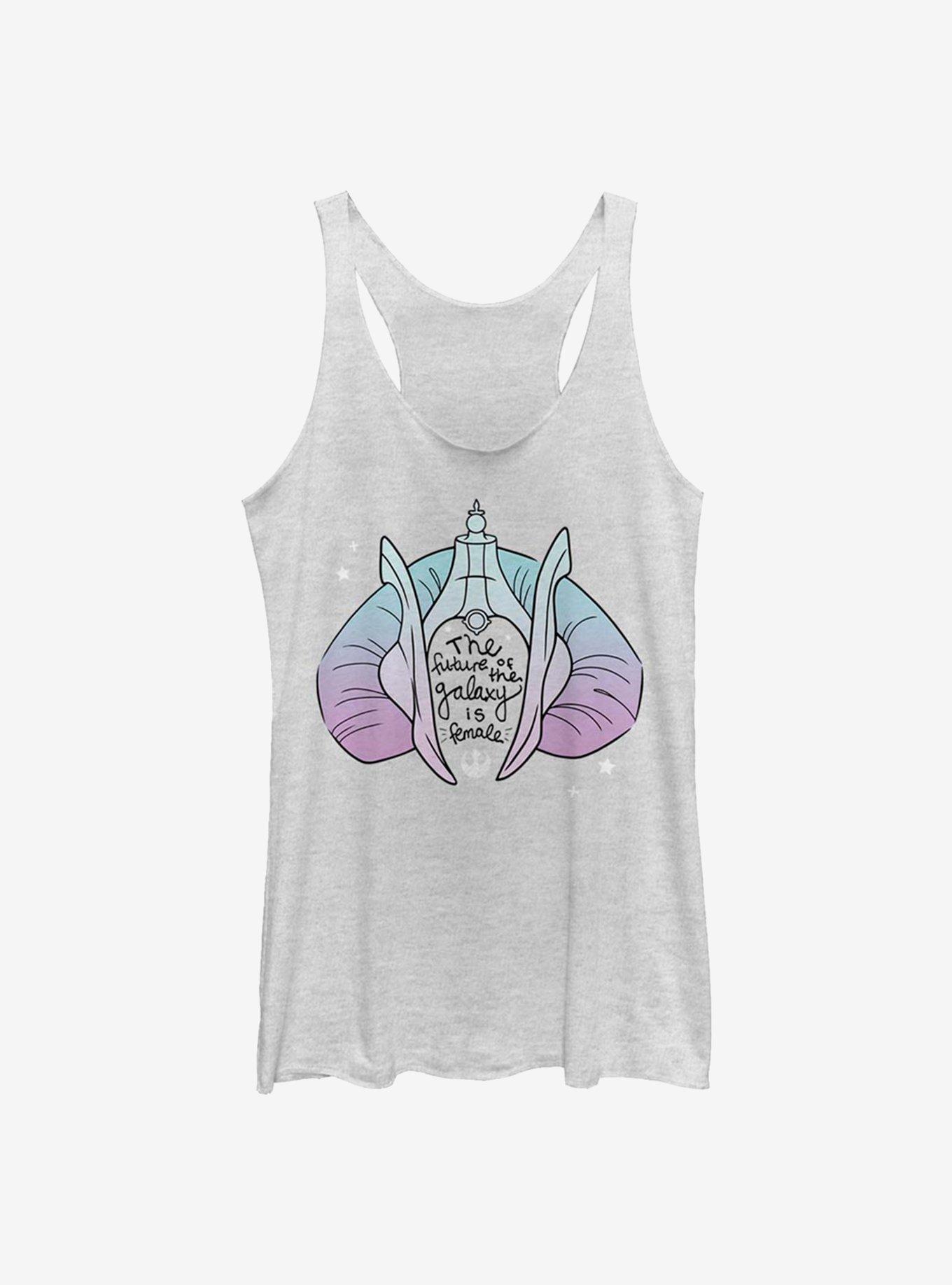 Star Wars Future Amidala Hair Text Womens Tank Top, , hi-res