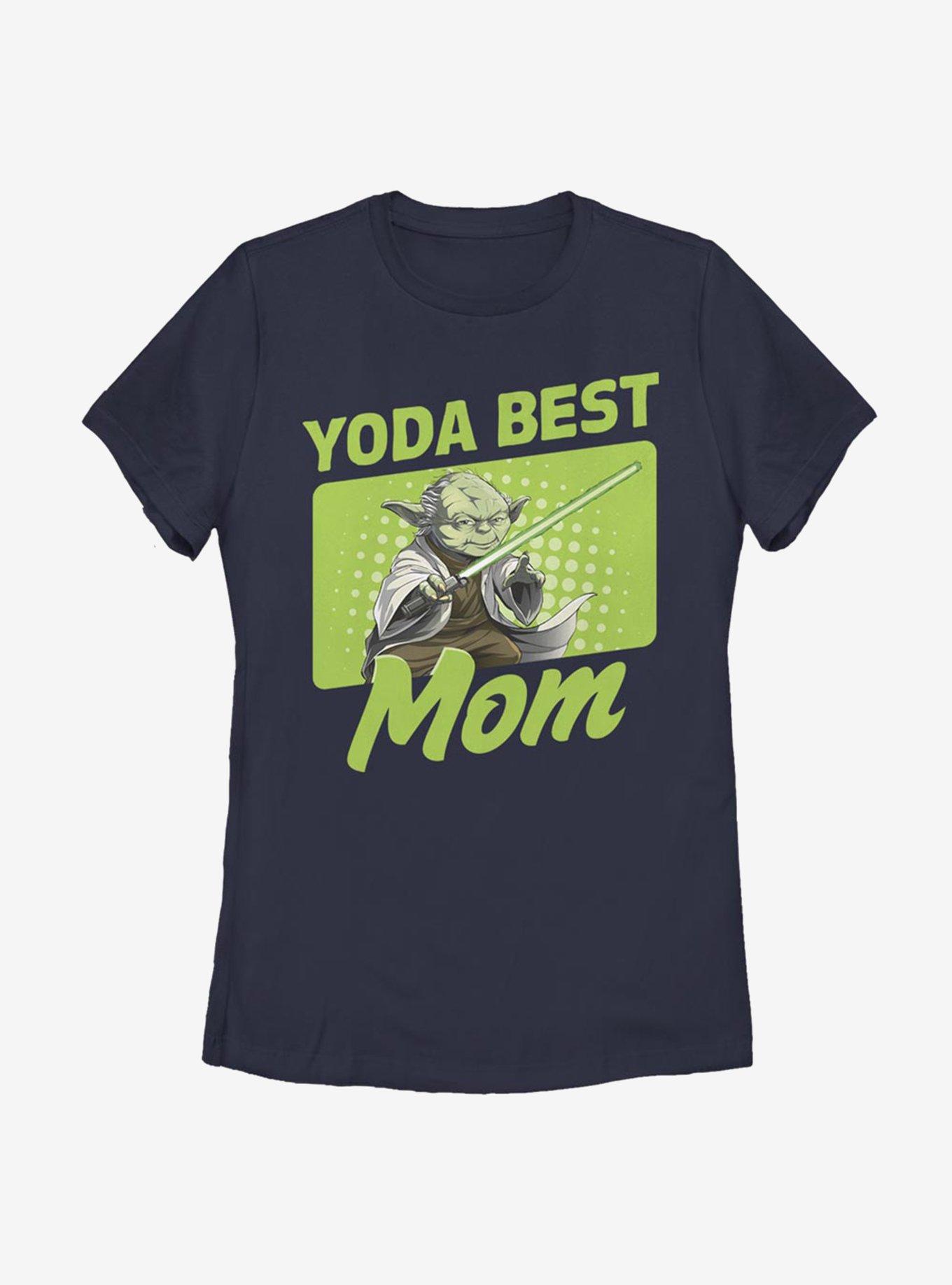 Star Wars Yoda Best Mom Womens T-Shirt, , hi-res