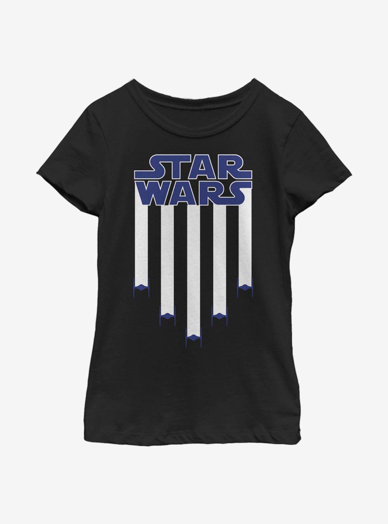 Star Wars Star Banner Youth Girls T-Shirt, , hi-res