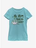 Star Wars This Mom Rules Youth Girls T-Shirt, TAHI BLUE, hi-res