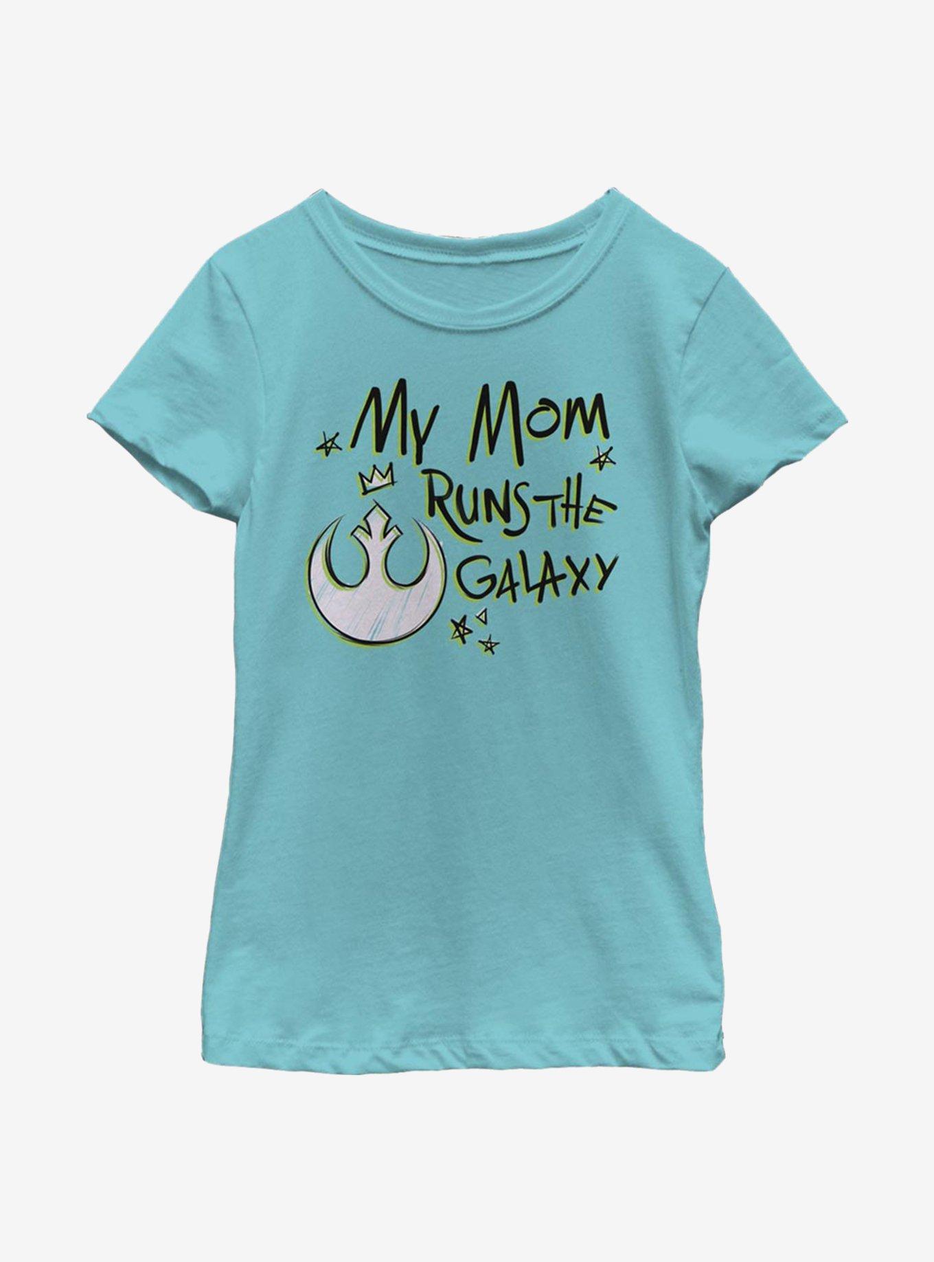 Star Wars This Mom Rules Youth Girls T-Shirt, , hi-res