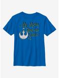 Star Wars This Mom Rules Youth T-Shirt, ROYAL, hi-res