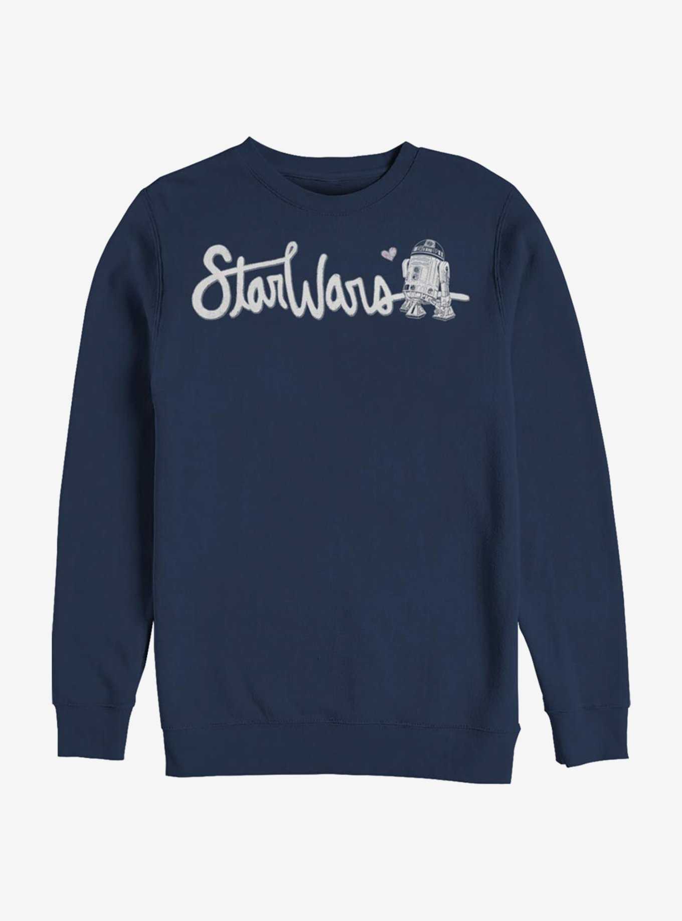 Star Wars Cursive R2-D2 Sweatshirt, , hi-res