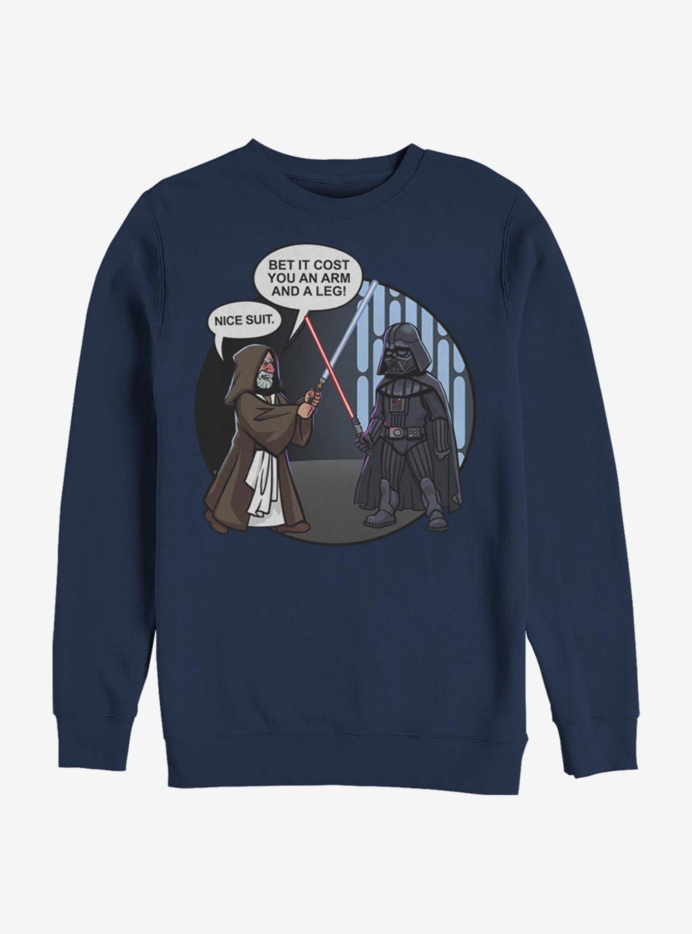 Star Wars Nice Suit Sweatshirt, NAVY, hi-res