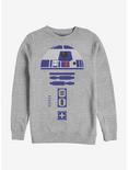 Star Wars Simpler R2-D2 Costume Sweatshirt, ATH HTR, hi-res