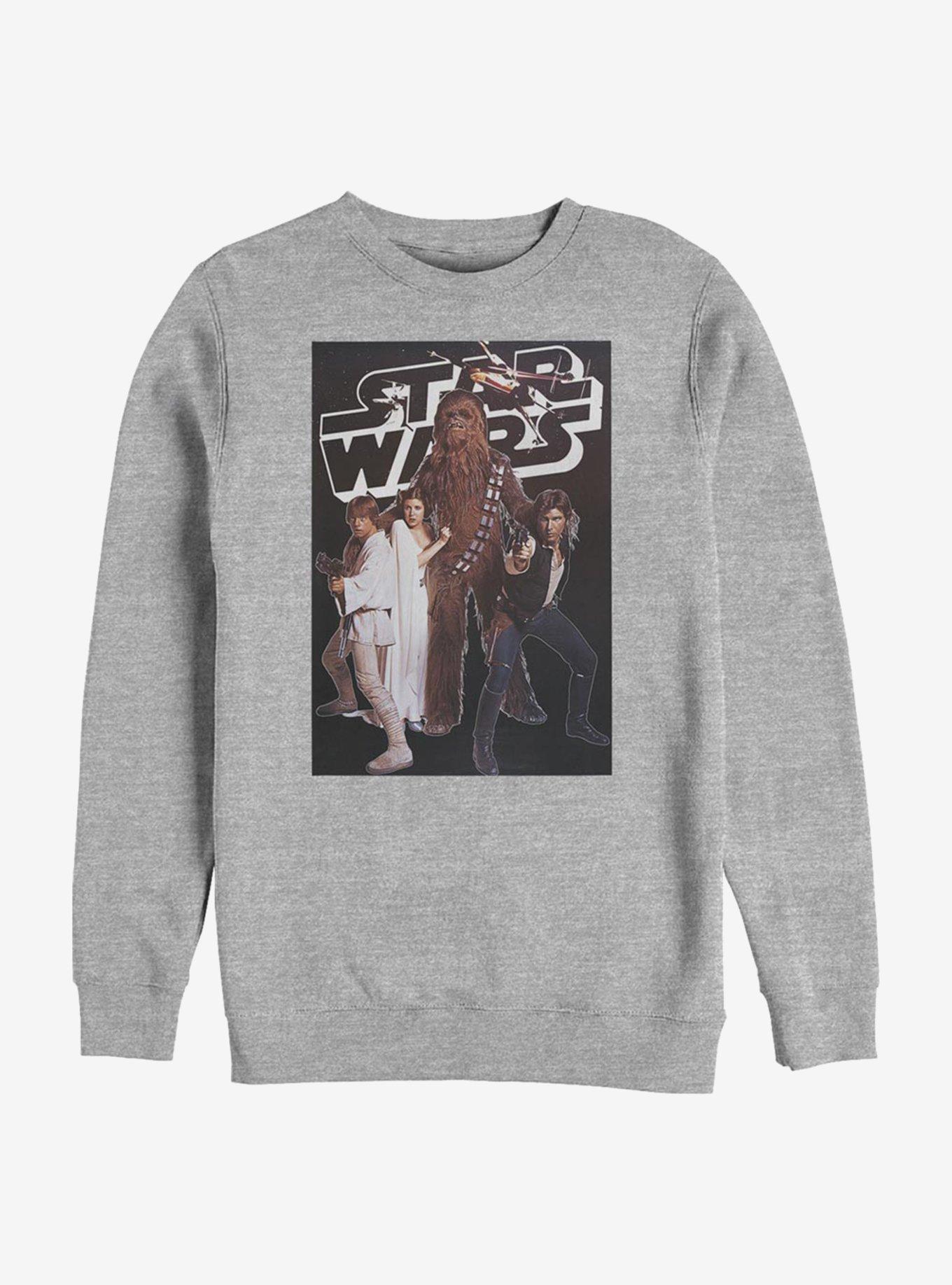 Star Wars Group Sweatshirt, ATH HTR, hi-res