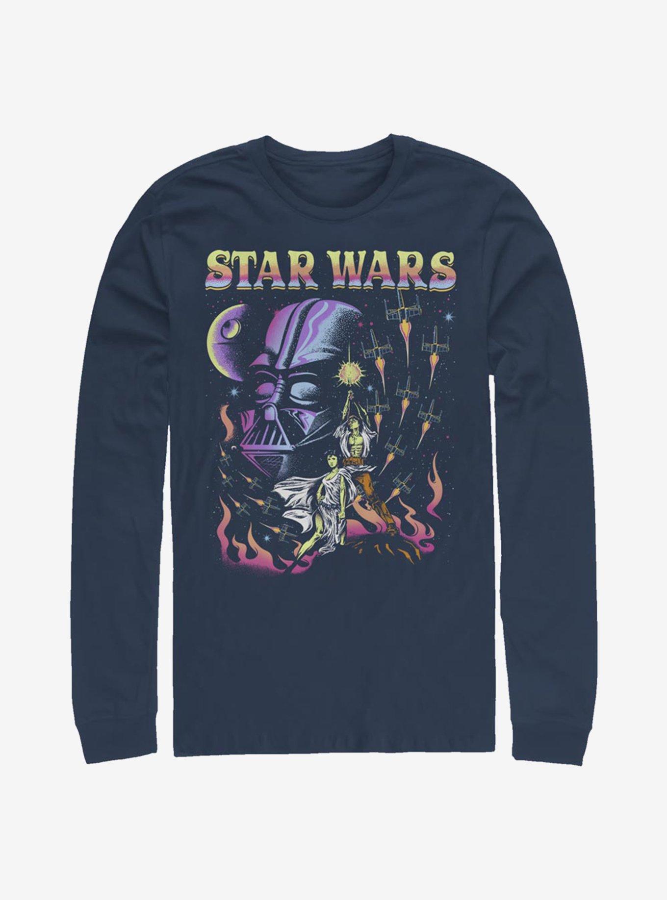 Star Wars Blacklight Dark Side Long-Sleeve T-Shirt, , hi-res