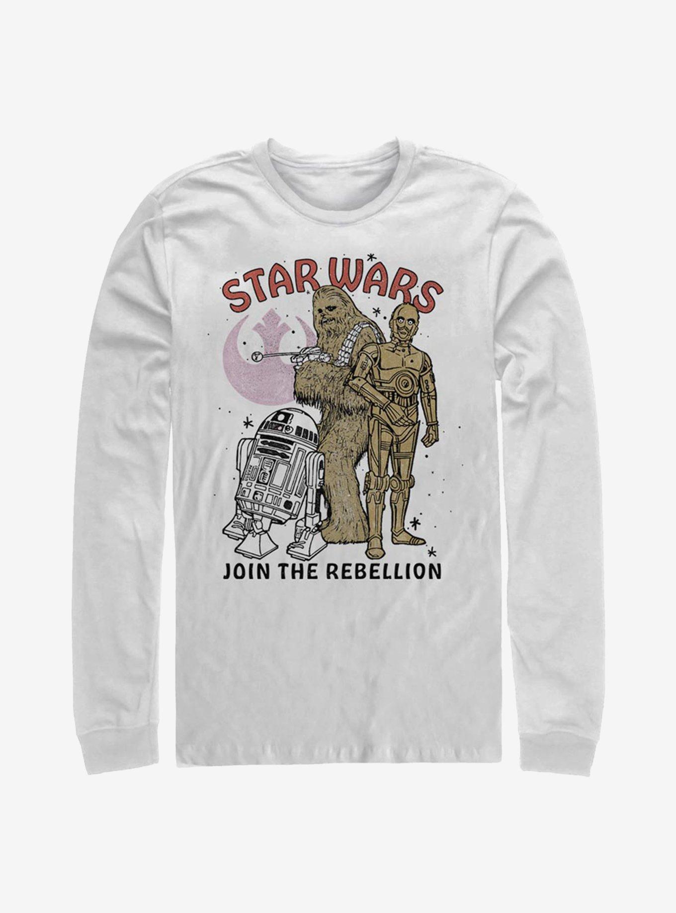 Star Wars Camp Rebellion Long-Sleeve T-Shirt, WHITE, hi-res