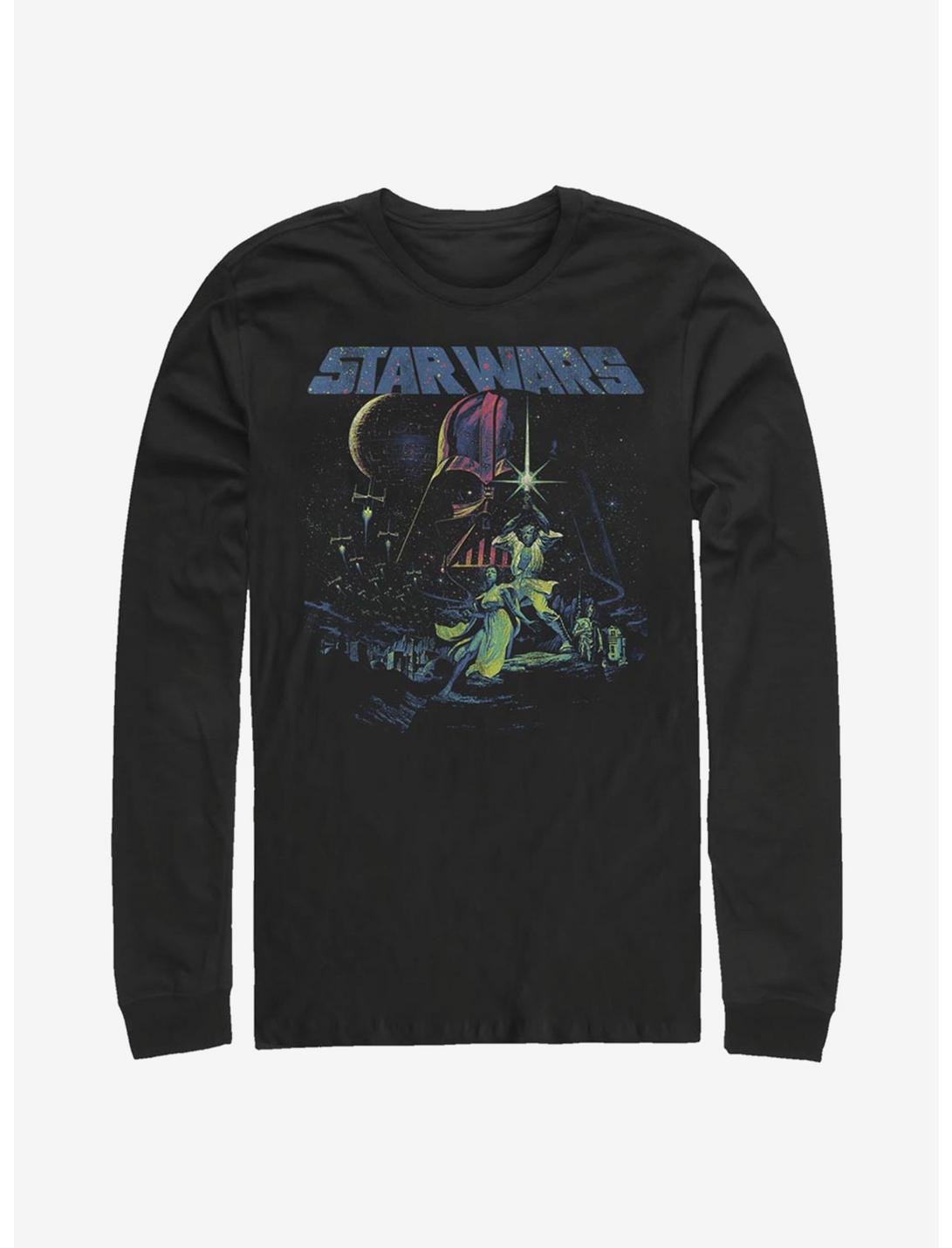 Star Wars Color Pop Long-Sleeve T-Shirt, BLACK, hi-res