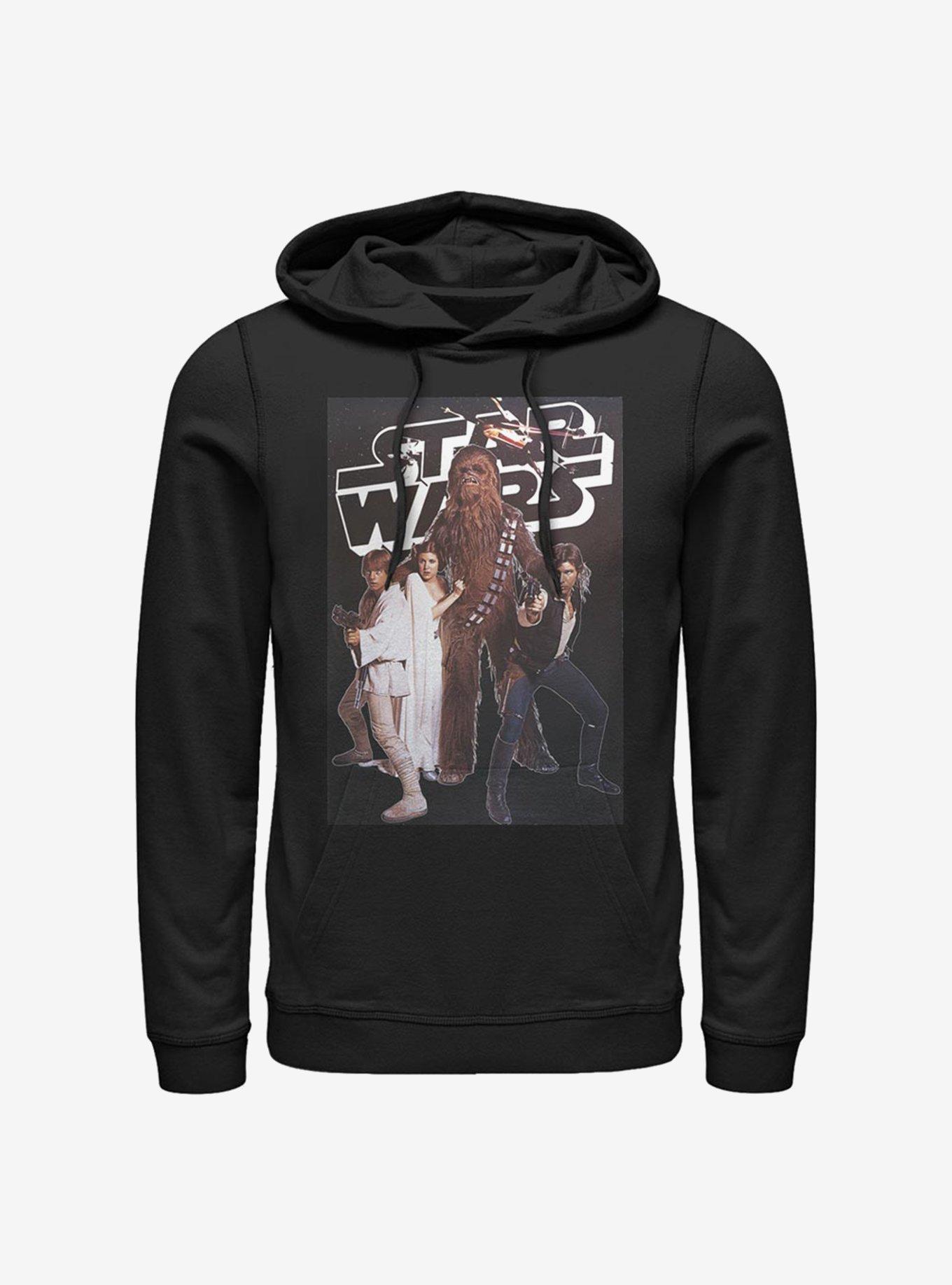 Star Wars Group Hoodie, BLACK, hi-res