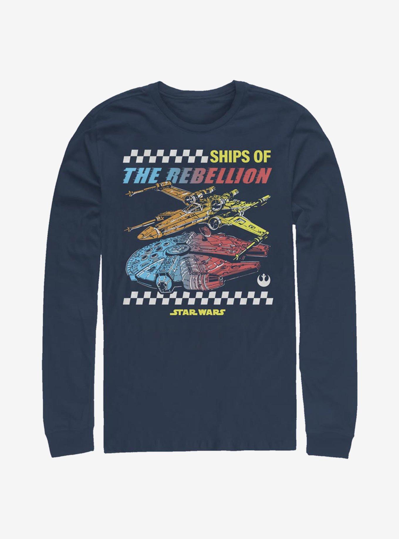 Star Wars Rebel Ships Long-Sleeve T-Shirt, , hi-res