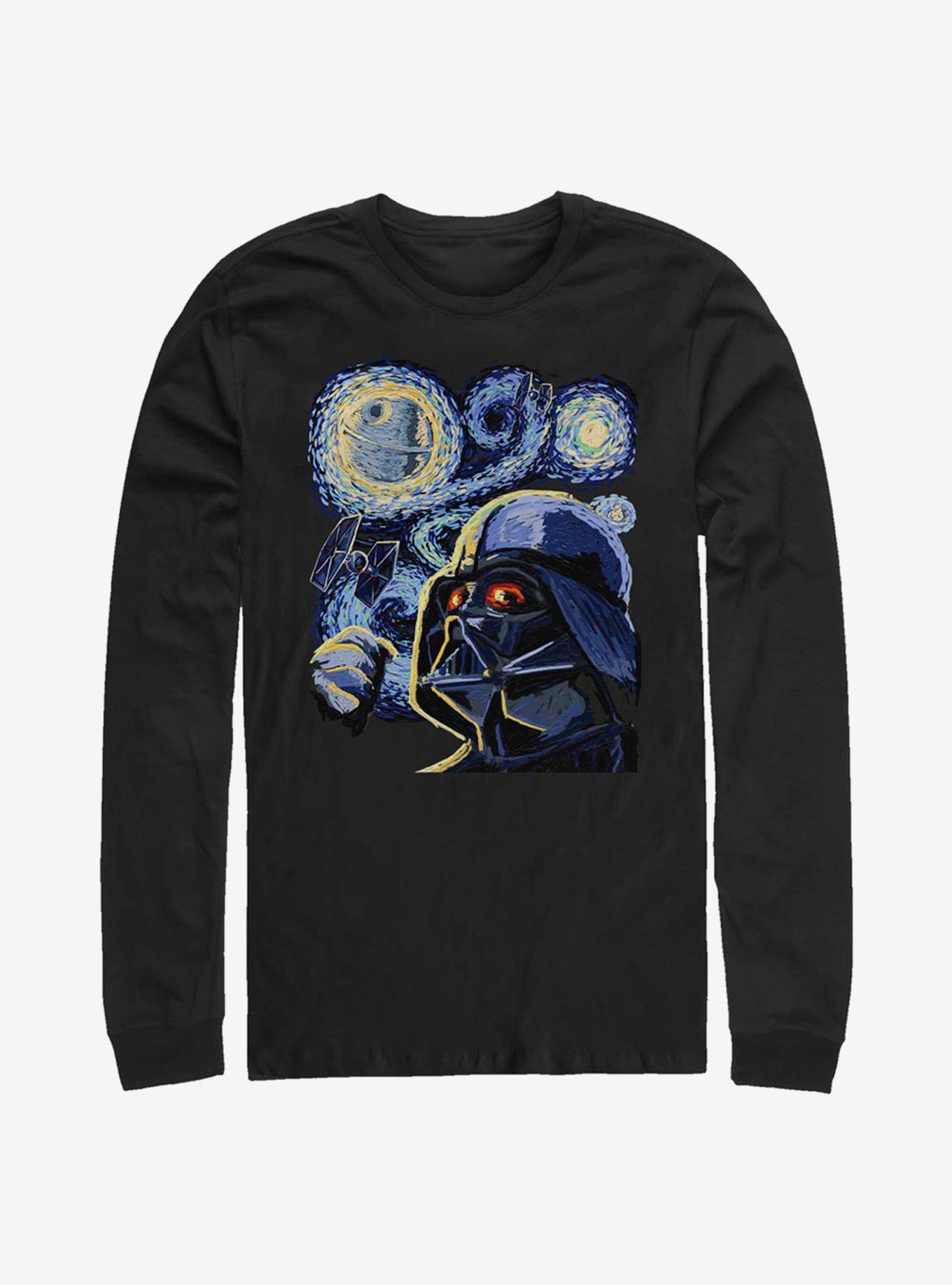 Star Wars Starry Vader Long-Sleeve T-Shirt, , hi-res