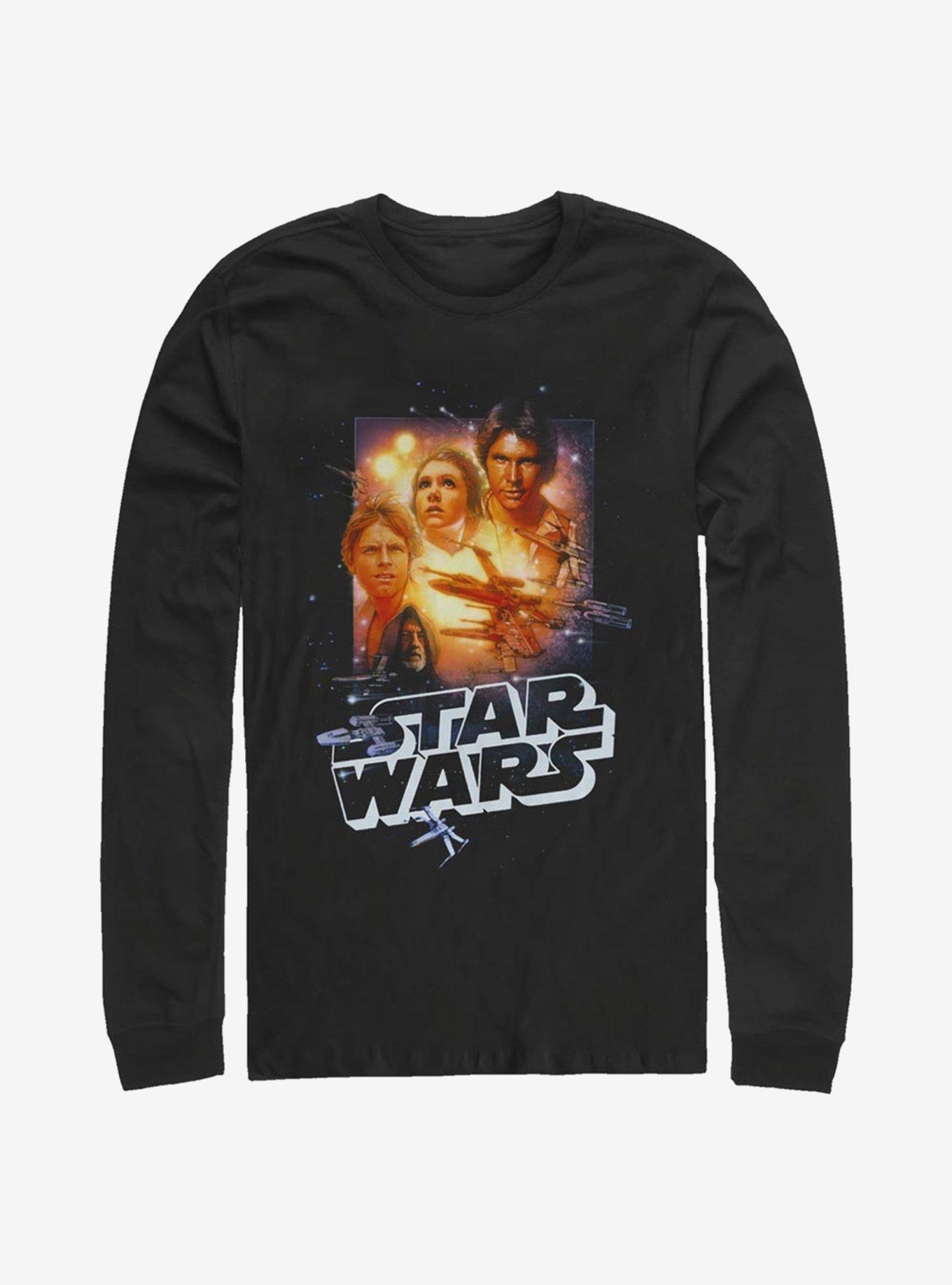 Star Wars Collage Long-Sleeve T-Shirt, , hi-res