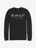 Star Wars Geometry Shine Long-Sleeve T-Shirt, BLACK, hi-res